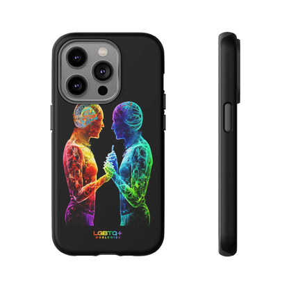 LGBTQWorldwide - ,,ZUSAMMEN" Doppelgehäuse Handyhülle Accessories, Glossy, iPhone Cases, Matte, Phone accessory, Phone Cases, Samsung Cases, tough, Valentine's Day Picks lgbtq Bekleidung Accessoires unisex Zubehör