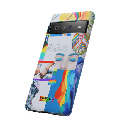 LGBTQWorldwide - ,,LEBEN"Doppelgehäuse Handyhülle Accessories, Glossy, iPhone Cases, Matte, Phone accessory, Phone Cases, Samsung Cases, Thermo, Valentine's Day Picks lgbtq Bekleidung Accessoires unisex Zubehör