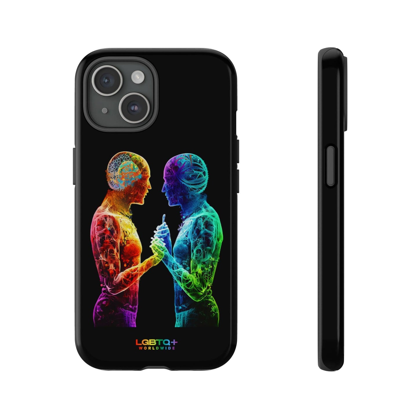 LGBTQWorldwide - ,,ZUSAMMEN" Doppelgehäuse Handyhülle Accessories, Glossy, iPhone Cases, Matte, Phone accessory, Phone Cases, Samsung Cases, tough, Valentine's Day Picks lgbtq Bekleidung Accessoires unisex Zubehör