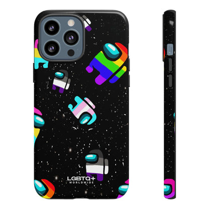 LGBTQWorldwide - ,,IMPOSTER" Doppelgehäuse Handyhülle Accessories, Glossy, iPhone Cases, Matte, Phone accessory, Phone Cases, Samsung Cases, Thermo, Valentine's Day Picks lgbtq Bekleidung Accessoires unisex Zubehör