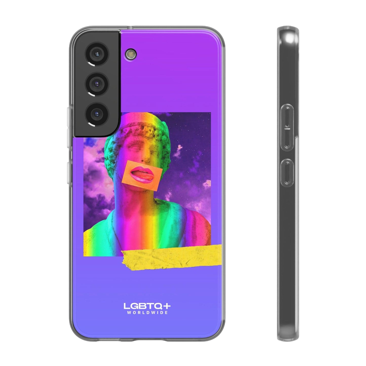 LGBTQWorldwide - ,,STATUR" Flexible Handyhülle Accessories, Case, iPhone, iPhone Cases, Phone accessory, Phone Cases, Samsung Cases, silikon, Valentine's Day promotion lgbtq Bekleidung Accessoires unisex Zubehör