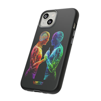 LGBTQWorldwide - ,,ZUSAMMEN" Doppelgehäuse Handyhülle Accessories, Glossy, iPhone Cases, Matte, Phone accessory, Phone Cases, Samsung Cases, tough, Valentine's Day Picks lgbtq Bekleidung Accessoires unisex Zubehör