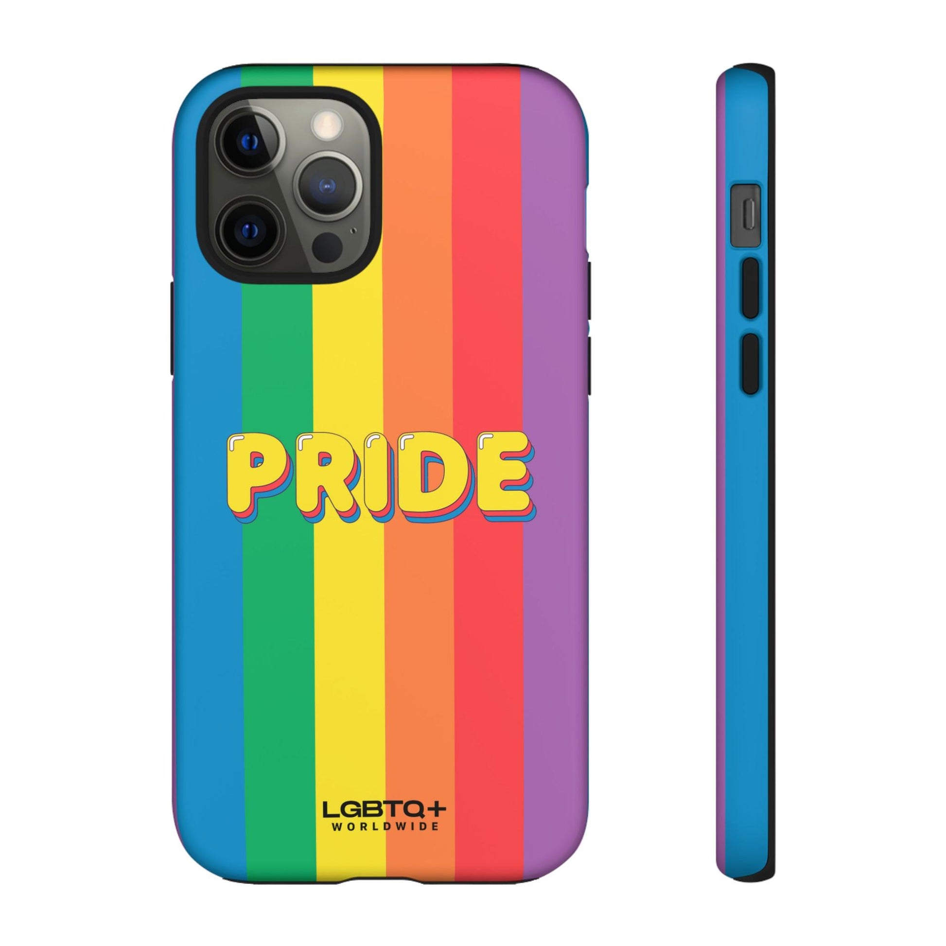 LGBTQWorldwide - ,,PRIDE" Doppelgehäuse Handyhülle Accessories, Glossy, iPhone Cases, Matte, Phone accessory, Phone Cases, Samsung Cases, Thermo, Valentine's Day Picks lgbtq Bekleidung Accessoires unisex Zubehör