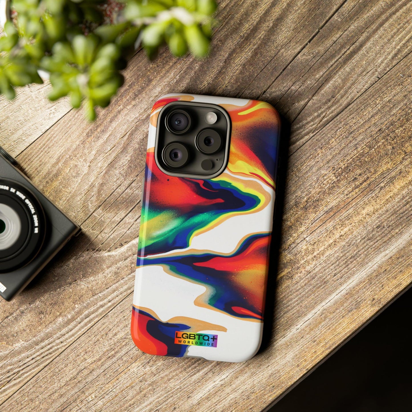 LGBTQWorldwide - ,,EINZIGARTIG" Doppelgehäuse Handyhülle Accessories, Glossy, iPhone Cases, Matte, Phone accessory, Phone Cases, Samsung Cases, Thermo, Valentine's Day Picks lgbtq Bekleidung Accessoires unisex Zubehör