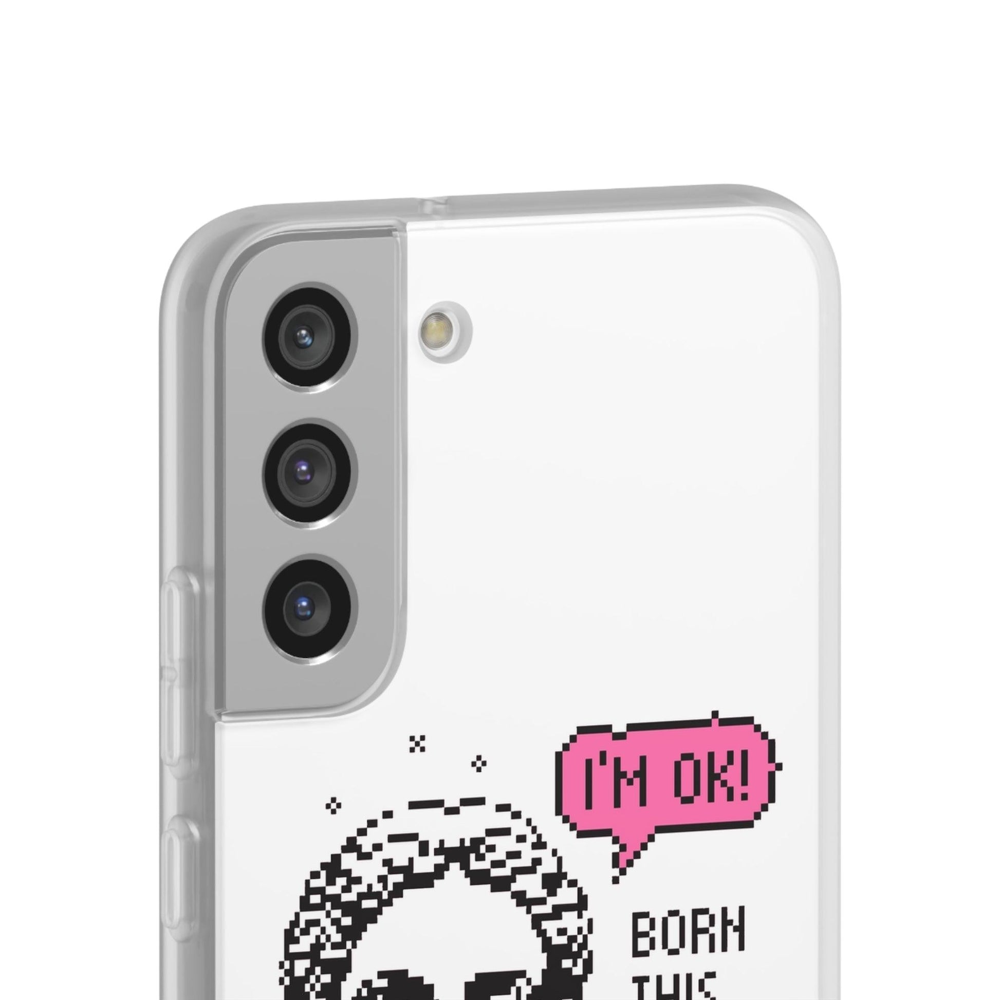 LGBTQWorldwide - ,,BORN THIS WAY" Flexible Handyhülle Accessories, Case, iPhone, iPhone Cases, Phone accessory, Phone Cases, Samsung Cases, silikon, Valentine's Day promotion lgbtq Bekleidung Accessoires unisex Zubehör