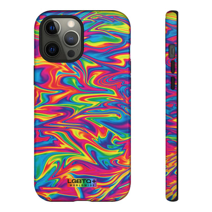 LGBTQWorldwide - ,,ABSTRACT" Doppelgehäuse Handyhülle Accessories, Glossy, iPhone Cases, Matte, Phone accessory, Phone Cases, Samsung Cases, Thermo, Valentine's Day Picks lgbtq Bekleidung Accessoires unisex Zubehör