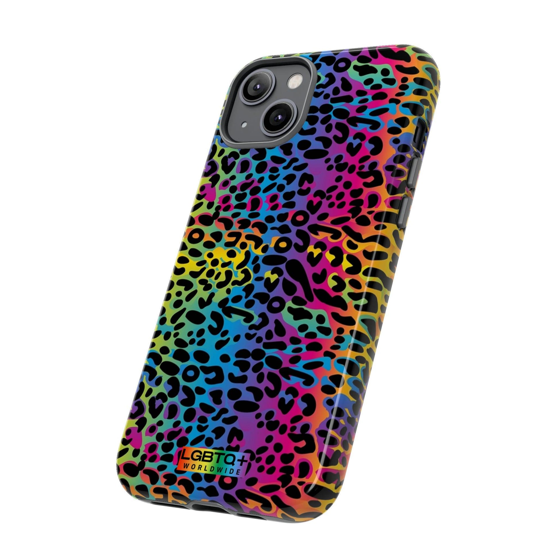 LGBTQWorldwide - ,,LEOPARD" Doppelgehäuse Handyhülle Accessories, Glossy, iPhone Cases, Matte, Phone accessory, Phone Cases, Samsung Cases, Thermo, Valentine's Day Picks lgbtq Bekleidung Accessoires unisex Zubehör