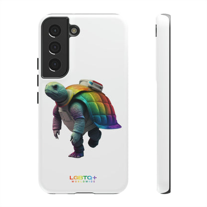 LGBTQWorldwide - ,,SCHILDKRÖTE" Doppelgehäuse Handyhülle Accessories, Glossy, iPhone Cases, Matte, Phone accessory, Phone Cases, Samsung Cases, tough, Valentine's Day Picks lgbtq Bekleidung Accessoires unisex Zubehör