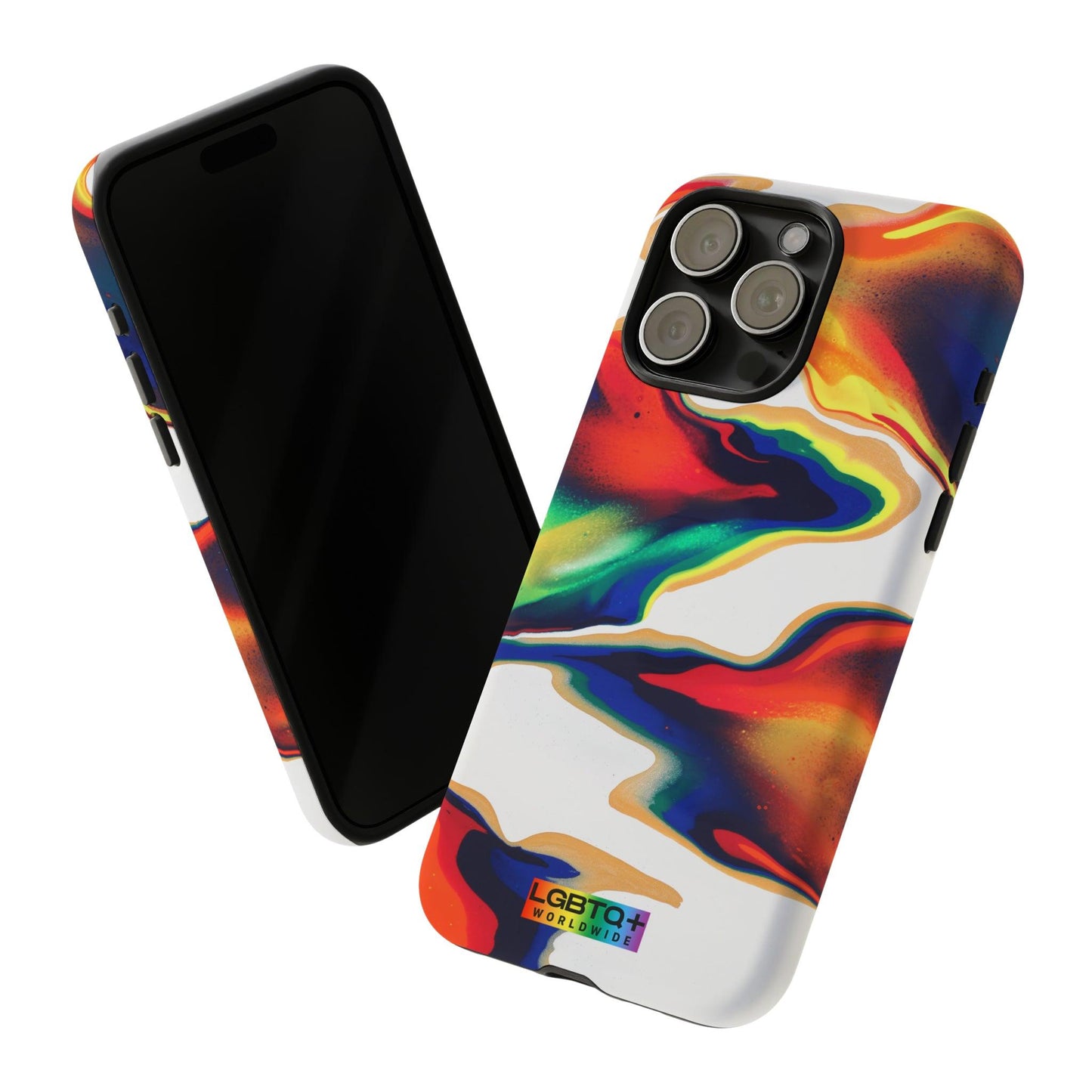 LGBTQWorldwide - ,,EINZIGARTIG" Doppelgehäuse Handyhülle Accessories, Glossy, iPhone Cases, Matte, Phone accessory, Phone Cases, Samsung Cases, Thermo, Valentine's Day Picks lgbtq Bekleidung Accessoires unisex Zubehör