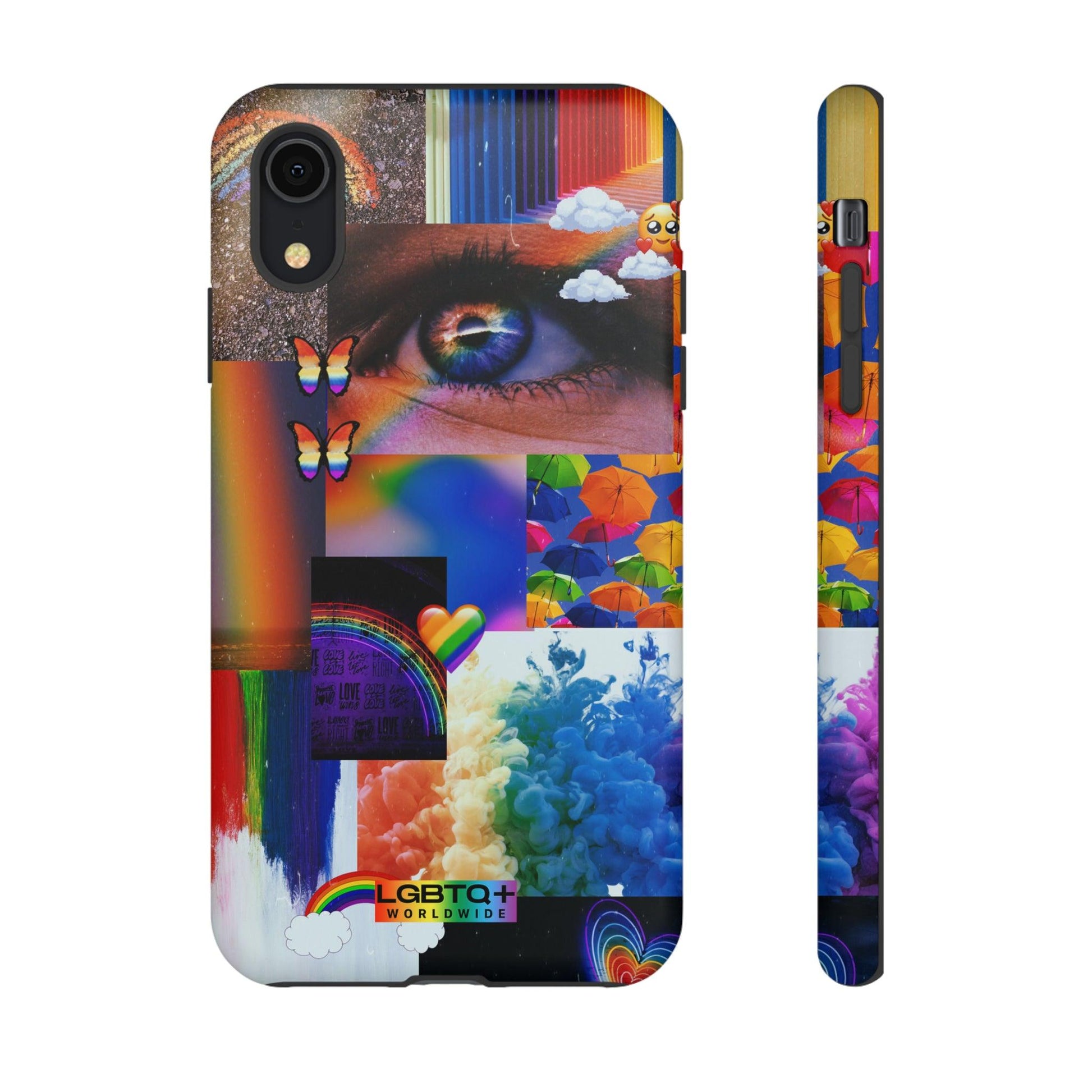 LGBTQWorldwide - ,,VISION" Doppelgehäuse Handyhülle Accessories, Glossy, iPhone Cases, Matte, Phone accessory, Phone Cases, Samsung Cases, Thermo, Valentine's Day Picks lgbtq Bekleidung Accessoires unisex Zubehör