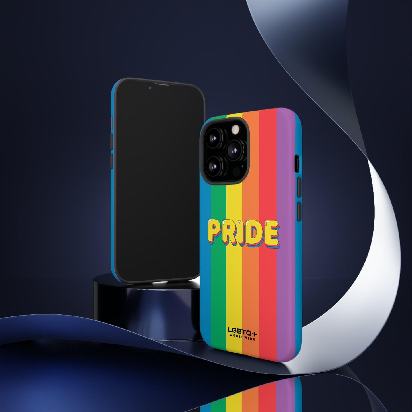 LGBTQWorldwide - ,,PRIDE" Doppelgehäuse Handyhülle Accessories, Glossy, iPhone Cases, Matte, Phone accessory, Phone Cases, Samsung Cases, Thermo, Valentine's Day Picks lgbtq Bekleidung Accessoires unisex Zubehör