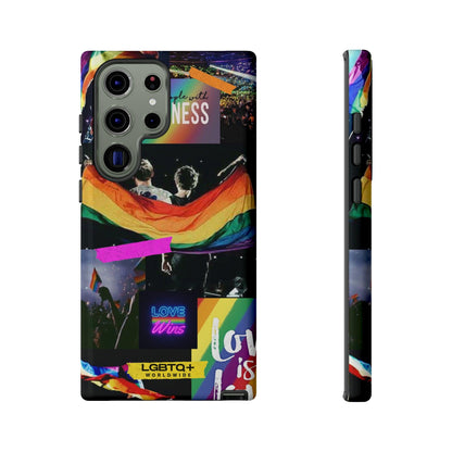 LGBTQWorldwide - ,,COMMUNITY" Doppelgehäuse Handyhülle Accessories, Glossy, iPhone Cases, Matte, Phone accessory, Phone Cases, Samsung Cases, Thermo, Valentine's Day Picks lgbtq Bekleidung Accessoires unisex Zubehör