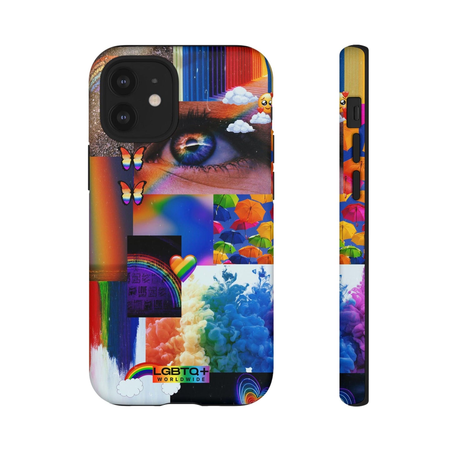 LGBTQWorldwide - ,,VISION" Doppelgehäuse Handyhülle Accessories, Glossy, iPhone Cases, Matte, Phone accessory, Phone Cases, Samsung Cases, Thermo, Valentine's Day Picks lgbtq Bekleidung Accessoires unisex Zubehör