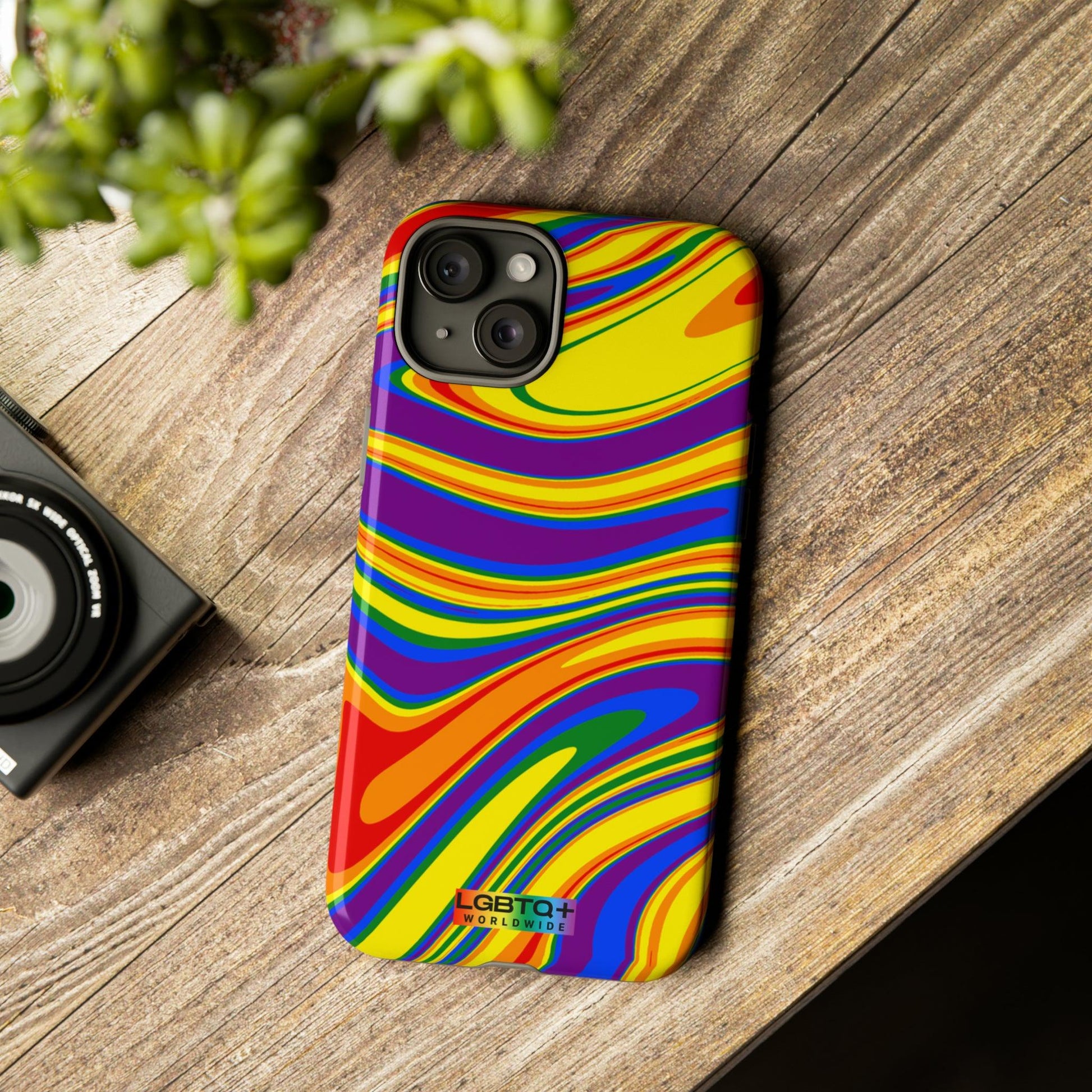 LGBTQWorldwide - ,,KUNST" Doppelgehäuse Handyhülle Accessories, Glossy, iPhone Cases, Matte, Phone accessory, Phone Cases, Samsung Cases, Thermo, Valentine's Day Picks lgbtq Bekleidung Accessoires unisex Zubehör