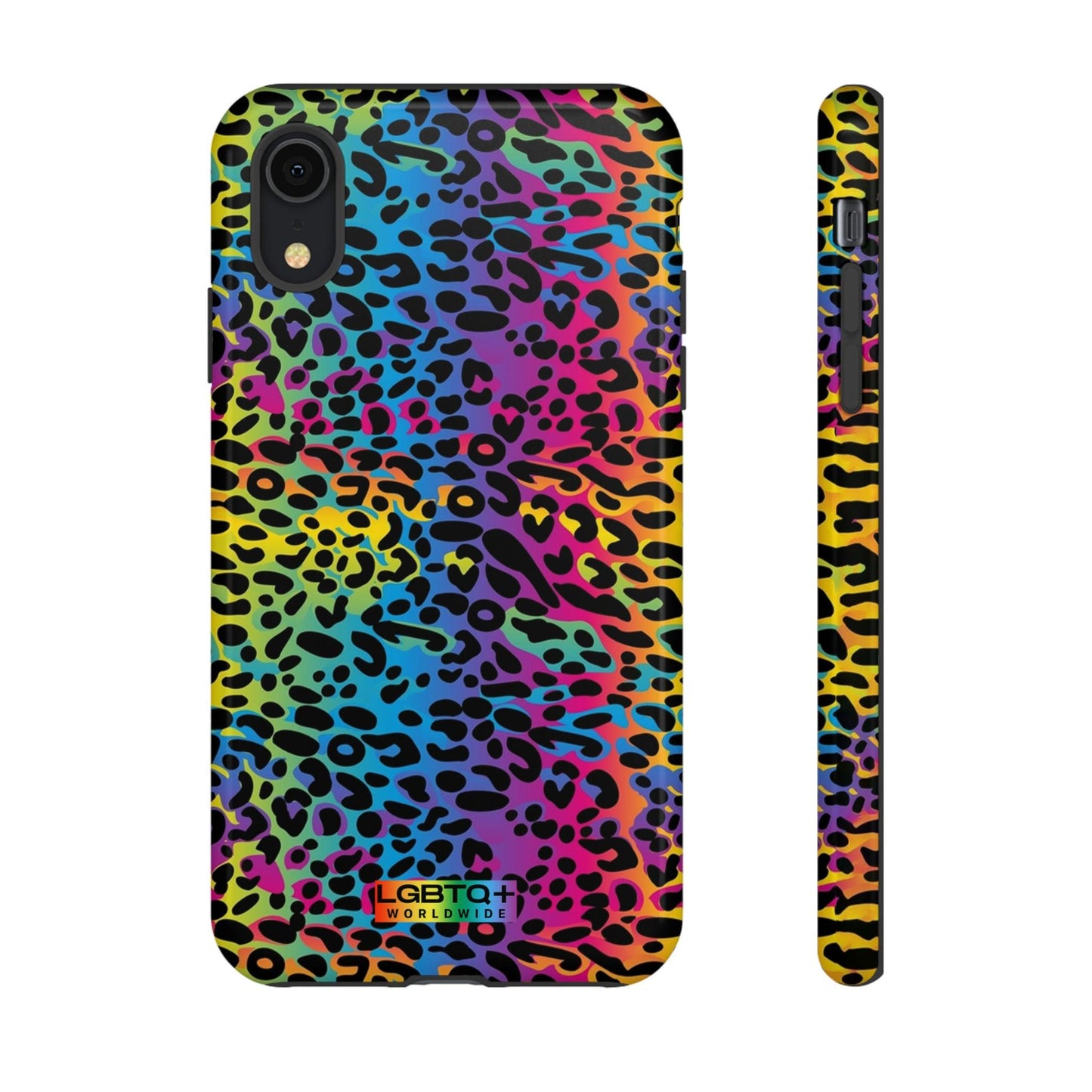 LGBTQWorldwide - ,,LEOPARD" Doppelgehäuse Handyhülle Accessories, Glossy, iPhone Cases, Matte, Phone accessory, Phone Cases, Samsung Cases, Thermo, Valentine's Day Picks lgbtq Bekleidung Accessoires unisex Zubehör