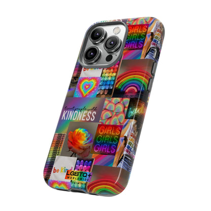 LGBTQWorldwide - ,,FREUNDLICH" Doppelgehäuse Handyhülle Accessories, Glossy, iPhone Cases, Matte, Phone accessory, Phone Cases, Samsung Cases, Thermo, Valentine's Day Picks lgbtq Bekleidung Accessoires unisex Zubehör