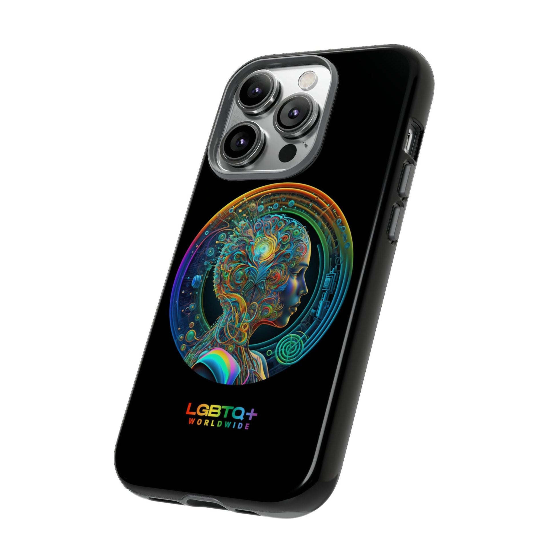 LGBTQWorldwide - ,,INTELLIGENT" Doppelgehäuse Handyhülle Accessories, Glossy, iPhone Cases, Matte, Phone accessory, Phone Cases, Samsung Cases, tough, Valentine's Day Picks lgbtq Bekleidung Accessoires unisex Zubehör