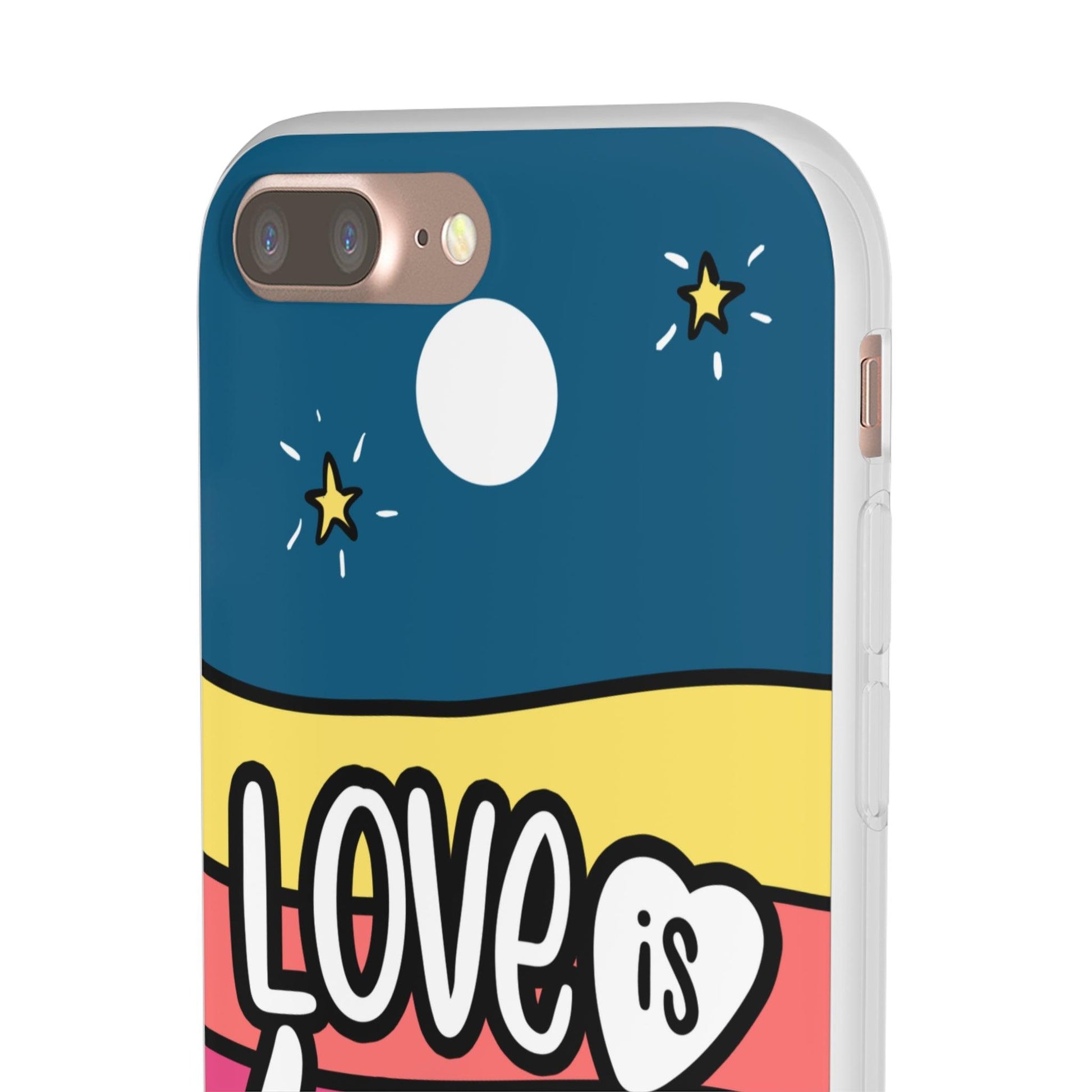 LGBTQWorldwide - ,,LIEBES WOLKE" Flexible Handyhülle Accessories, Case, iPhone, iPhone Cases, Phone accessory, Phone Cases, Samsung Cases, silikon, Valentine's Day promotion lgbtq Bekleidung Accessoires unisex Zubehör