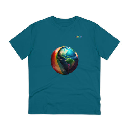 LGBTQWorldwide - ,,ZUKÜNFTIGE WELT" ai, Cotton, Crew neck, DTG, Eco-friendly, Men's Clothing, Organic, Recycled, Regular fit, Sustainable, T-shirts, Unisex, Valentine's Day Picks, Vegan, Women's Clothing lgbtq Bekleidung Accessoires unisex Zubehör