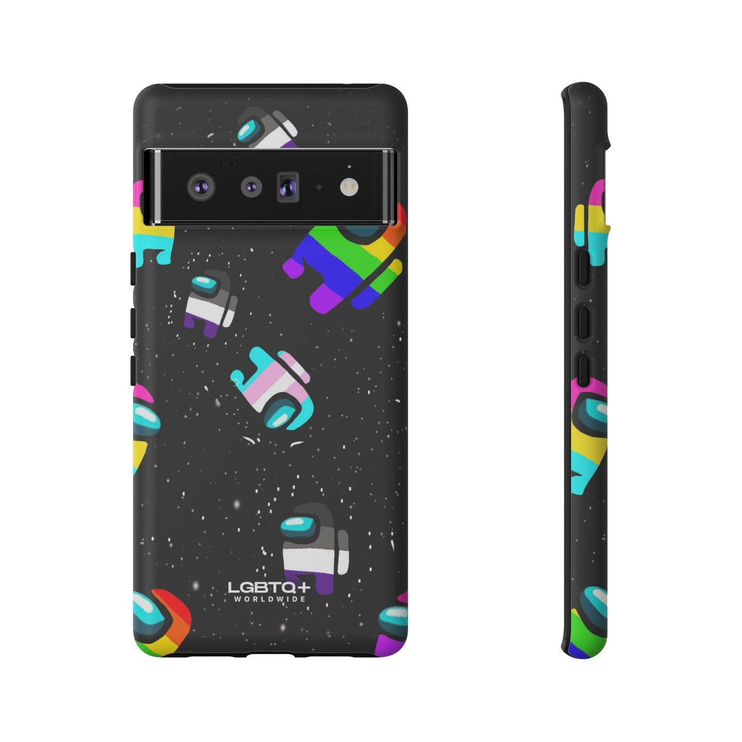 LGBTQWorldwide - ,,IMPOSTER" Doppelgehäuse Handyhülle Accessories, Glossy, iPhone Cases, Matte, Phone accessory, Phone Cases, Samsung Cases, Thermo, Valentine's Day Picks lgbtq Bekleidung Accessoires unisex Zubehör