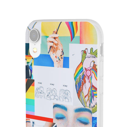 LGBTQWorldwide - ,,SEI FREI" Flexible Handyhülle Accessories, Case, iPhone, iPhone Cases, Phone accessory, Phone Cases, Samsung Cases, silikon, Valentine's Day promotion lgbtq Bekleidung Accessoires unisex Zubehör