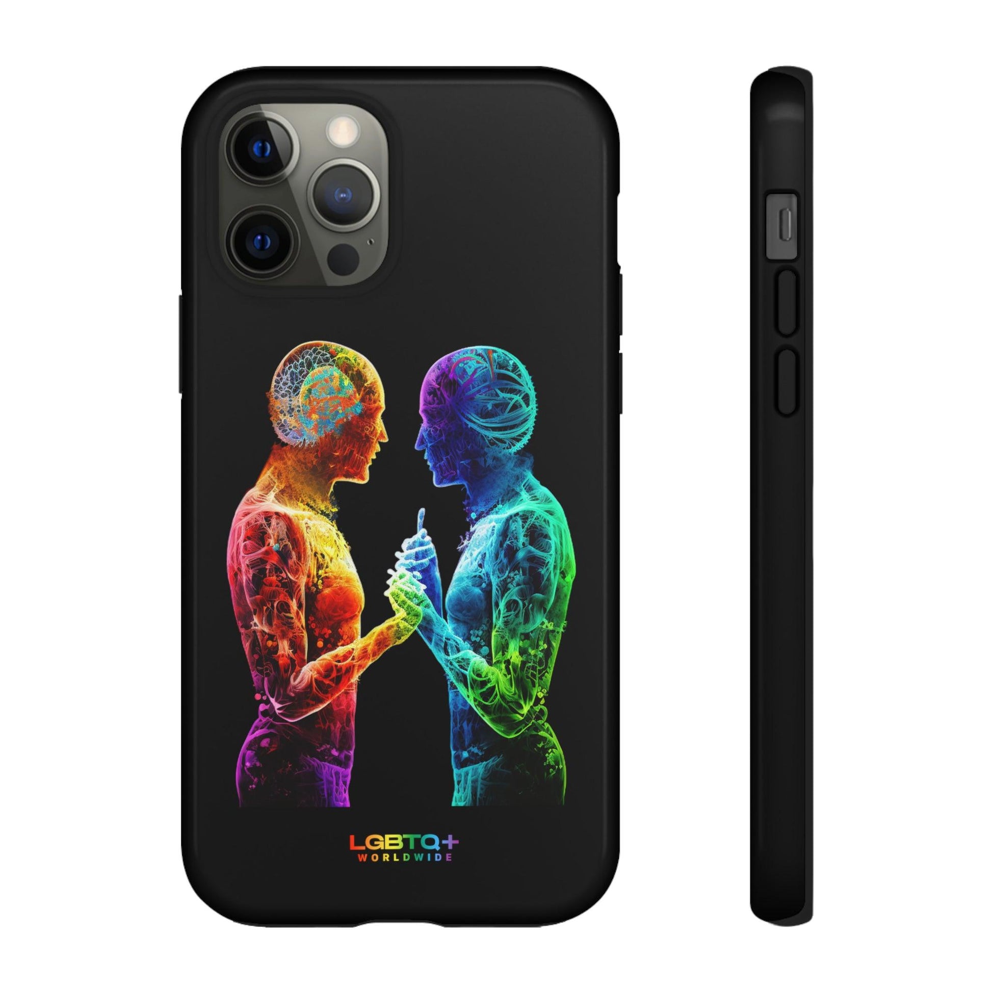 LGBTQWorldwide - ,,ZUSAMMEN" Doppelgehäuse Handyhülle Accessories, Glossy, iPhone Cases, Matte, Phone accessory, Phone Cases, Samsung Cases, tough, Valentine's Day Picks lgbtq Bekleidung Accessoires unisex Zubehör