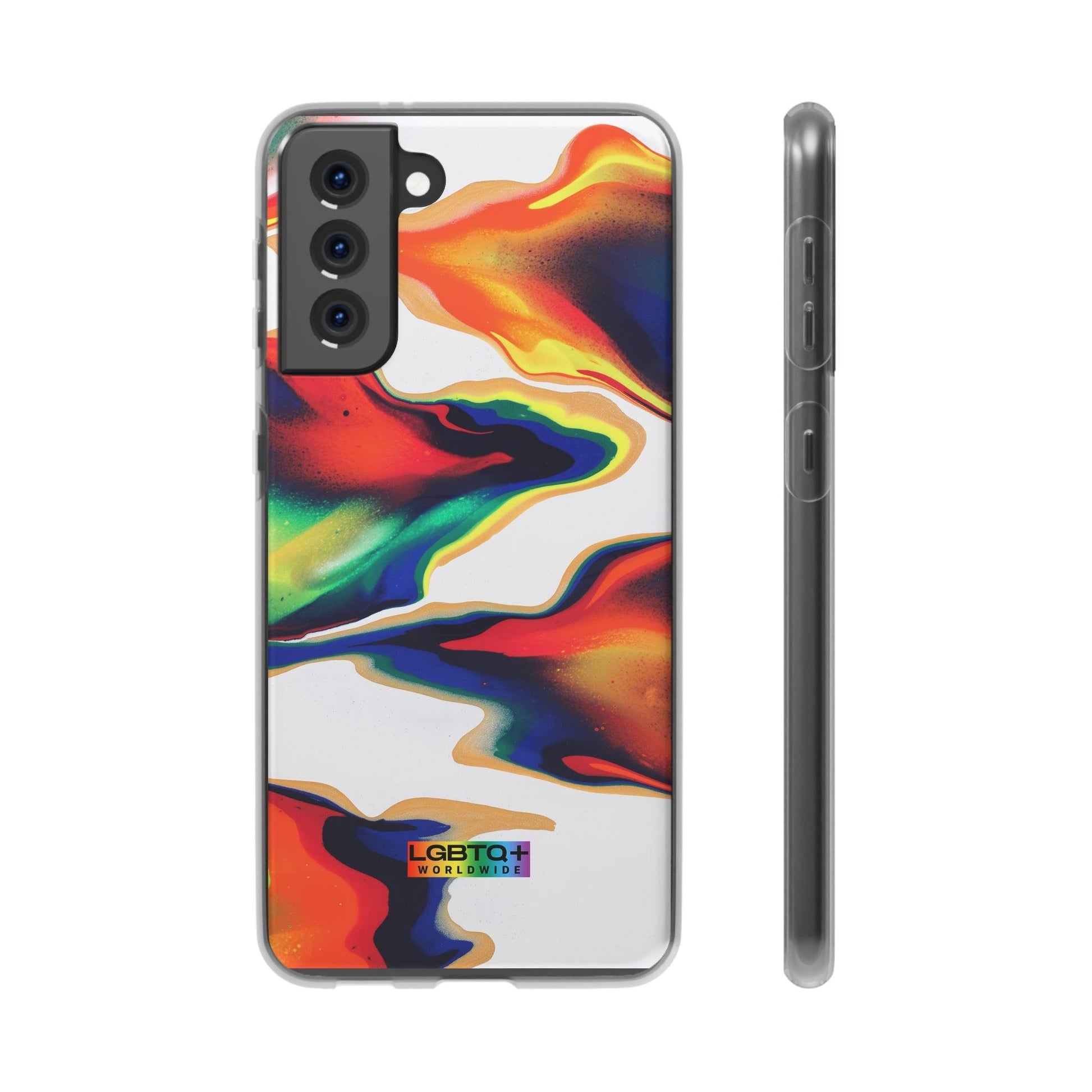 LGBTQWorldwide - ,,WUNDERSCHÖN" Flexible Handyhülle Accessories, Case, iPhone, iPhone Cases, Phone accessory, Phone Cases, Samsung Cases, silikon, Valentine's Day promotion lgbtq Bekleidung Accessoires unisex Zubehör