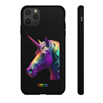 LGBTQWorldwide - ,,REGENBOGEN EINHORN" Doppelgehäuse Handyhülle Accessories, Glossy, iPhone Cases, Matte, Phone accessory, Phone Cases, Samsung Cases, tough, Valentine's Day Picks lgbtq Bekleidung Accessoires unisex Zubehör