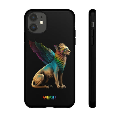 LGBTQWorldwide - ,,SPHINX" Doppelgehäuse Handyhülle Accessories, Glossy, iPhone Cases, Matte, Phone accessory, Phone Cases, Samsung Cases, tough, Valentine's Day Picks lgbtq Bekleidung Accessoires unisex Zubehör