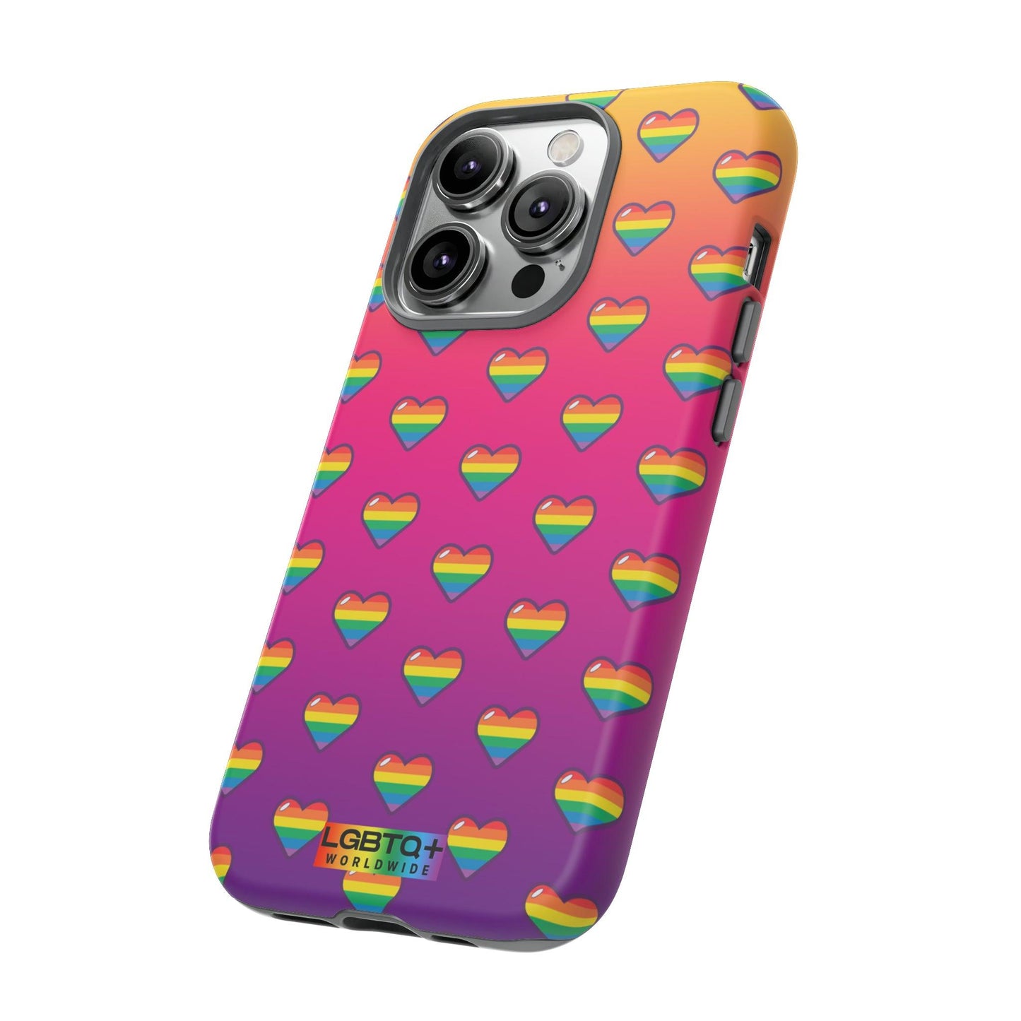 LGBTQWorldwide - ,,HERZ" Doppelgehäuse Handyhülle Accessories, Glossy, iPhone Cases, Matte, Phone accessory, Phone Cases, Samsung Cases, Thermo, Valentine's Day Picks lgbtq Bekleidung Accessoires unisex Zubehör