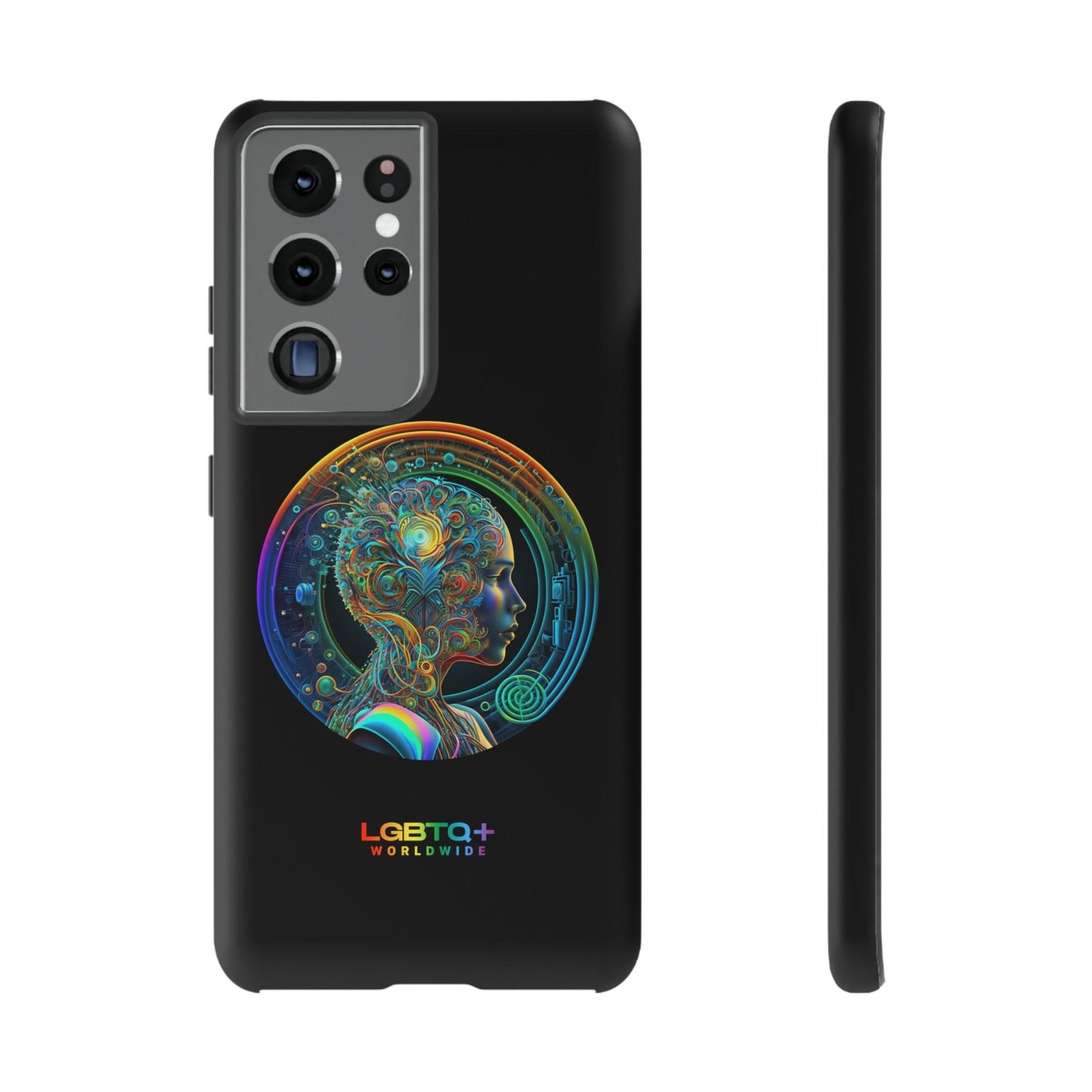 LGBTQWorldwide - ,,INTELLIGENT" Doppelgehäuse Handyhülle Accessories, Glossy, iPhone Cases, Matte, Phone accessory, Phone Cases, Samsung Cases, tough, Valentine's Day Picks lgbtq Bekleidung Accessoires unisex Zubehör