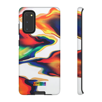 LGBTQWorldwide - ,,EINZIGARTIG" Doppelgehäuse Handyhülle Accessories, Glossy, iPhone Cases, Matte, Phone accessory, Phone Cases, Samsung Cases, Thermo, Valentine's Day Picks lgbtq Bekleidung Accessoires unisex Zubehör