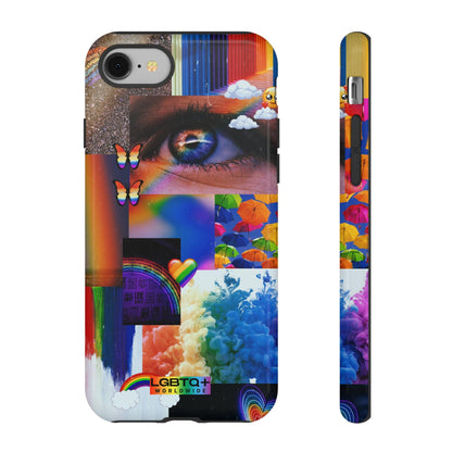 LGBTQWorldwide - ,,VISION" Doppelgehäuse Handyhülle Accessories, Glossy, iPhone Cases, Matte, Phone accessory, Phone Cases, Samsung Cases, Thermo, Valentine's Day Picks lgbtq Bekleidung Accessoires unisex Zubehör