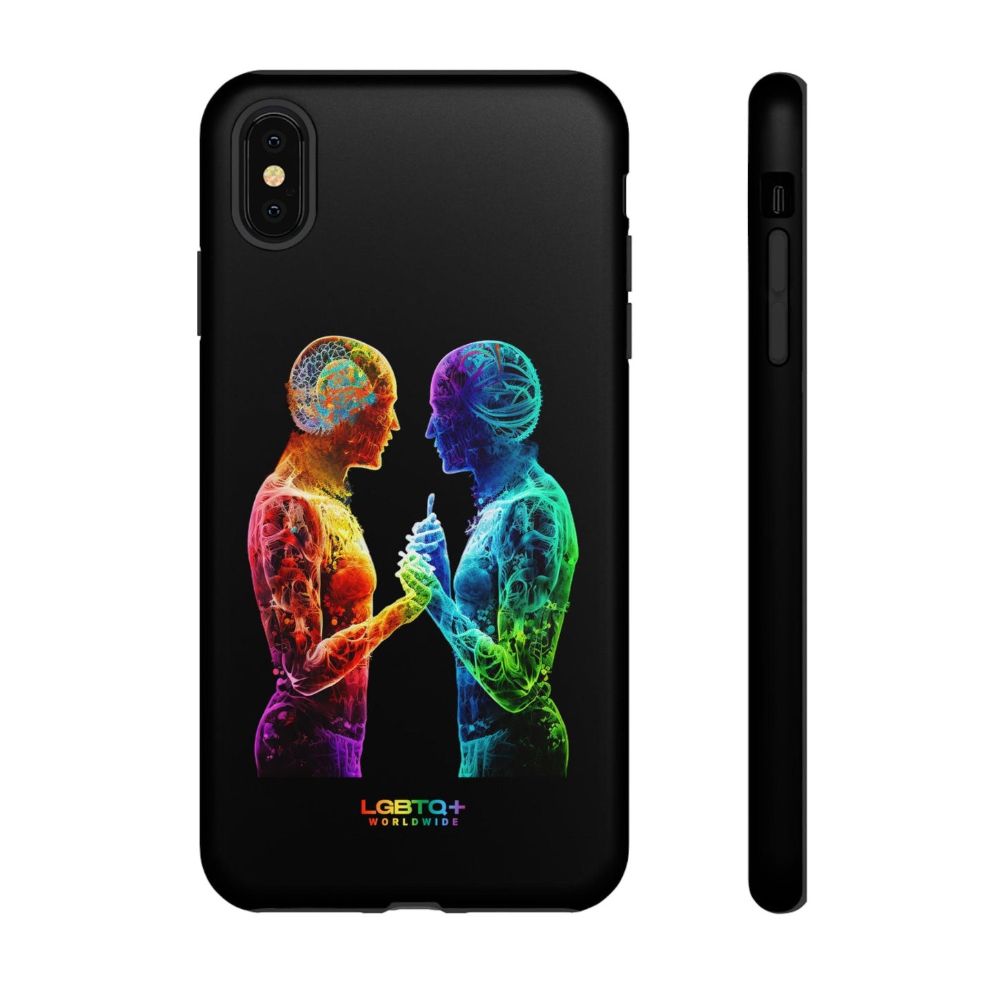 LGBTQWorldwide - ,,ZUSAMMEN" Doppelgehäuse Handyhülle Accessories, Glossy, iPhone Cases, Matte, Phone accessory, Phone Cases, Samsung Cases, tough, Valentine's Day Picks lgbtq Bekleidung Accessoires unisex Zubehör