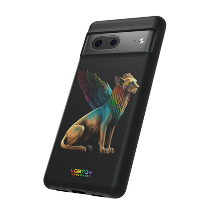 LGBTQWorldwide - ,,SPHINX" Doppelgehäuse Handyhülle Accessories, Glossy, iPhone Cases, Matte, Phone accessory, Phone Cases, Samsung Cases, tough, Valentine's Day Picks lgbtq Bekleidung Accessoires unisex Zubehör