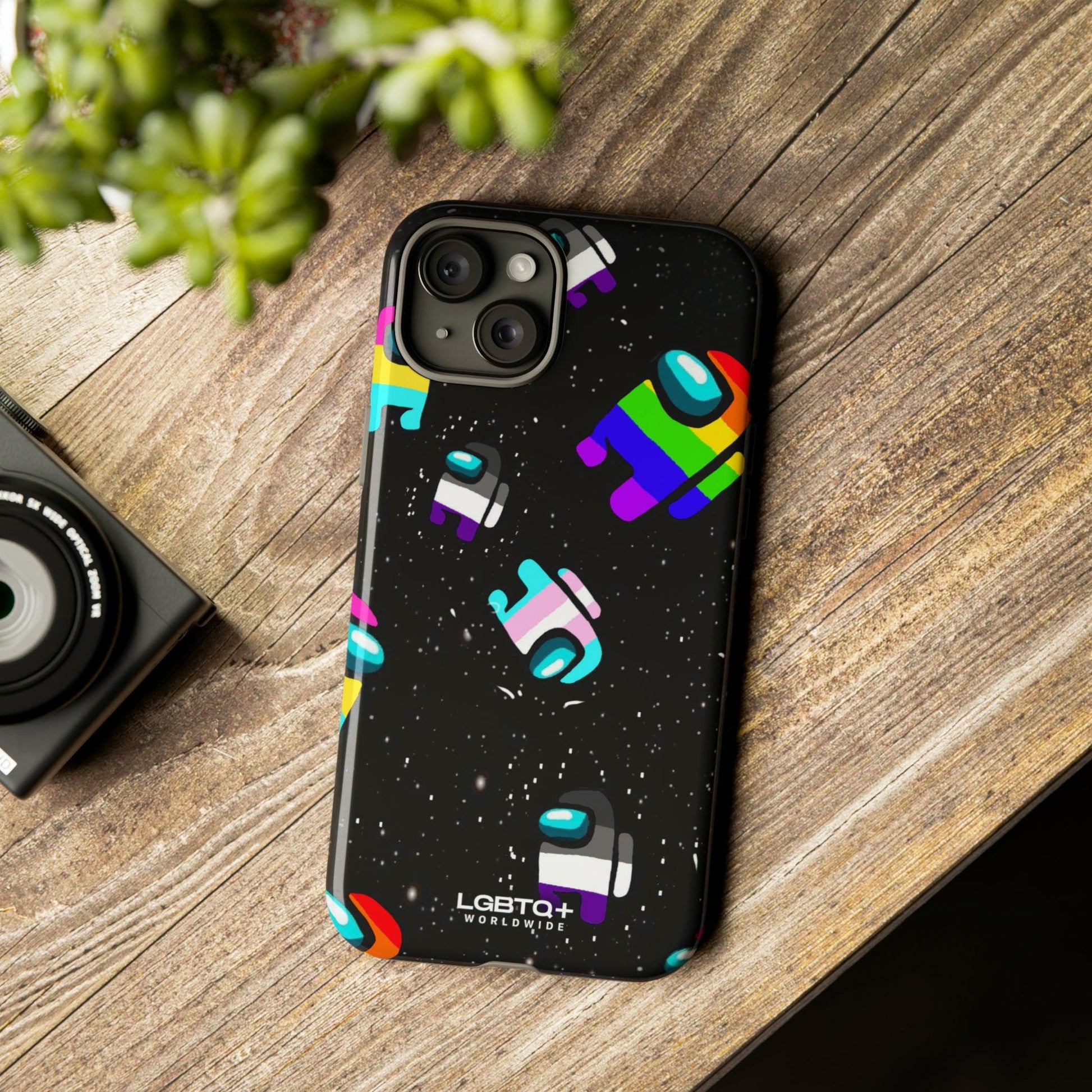 LGBTQWorldwide - ,,IMPOSTER" Doppelgehäuse Handyhülle Accessories, Glossy, iPhone Cases, Matte, Phone accessory, Phone Cases, Samsung Cases, Thermo, Valentine's Day Picks lgbtq Bekleidung Accessoires unisex Zubehör