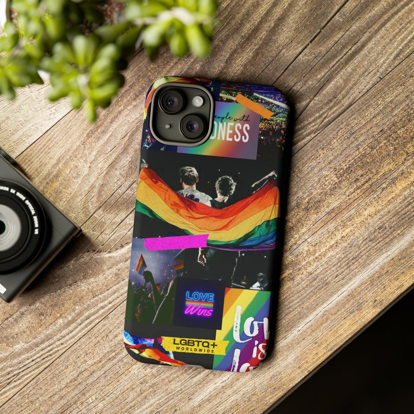 LGBTQWorldwide - ,,COMMUNITY" Doppelgehäuse Handyhülle Accessories, Glossy, iPhone Cases, Matte, Phone accessory, Phone Cases, Samsung Cases, Thermo, Valentine's Day Picks lgbtq Bekleidung Accessoires unisex Zubehör