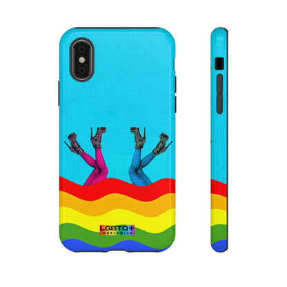 LGBTQWorldwide - ,,FÜßE" Doppelgehäuse Handyhülle Accessories, Glossy, iPhone Cases, Matte, Phone accessory, Phone Cases, Samsung Cases, Thermo, Valentine's Day Picks lgbtq Bekleidung Accessoires unisex Zubehör