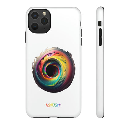 LGBTQWorldwide - ,,SCHWARZES LOCH" Doppelgehäuse Handyhülle Accessories, Glossy, iPhone Cases, Matte, Phone accessory, Phone Cases, Samsung Cases, tough, Valentine's Day Picks lgbtq Bekleidung Accessoires unisex Zubehör