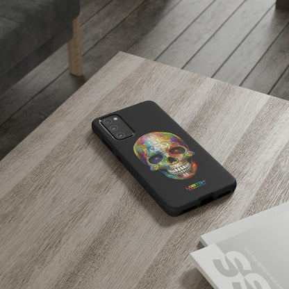 LGBTQWorldwide - ,,SKULL HEAD" Doppelgehäuse Handyhülle Accessories, Glossy, iPhone Cases, Matte, Phone accessory, Phone Cases, Samsung Cases, tough, Valentine's Day Picks lgbtq Bekleidung Accessoires unisex Zubehör