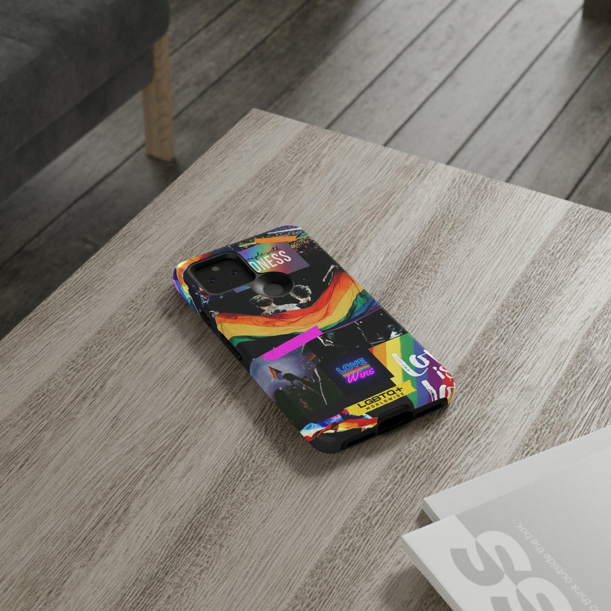 LGBTQWorldwide - ,,COMMUNITY" Doppelgehäuse Handyhülle Accessories, Glossy, iPhone Cases, Matte, Phone accessory, Phone Cases, Samsung Cases, Thermo, Valentine's Day Picks lgbtq Bekleidung Accessoires unisex Zubehör