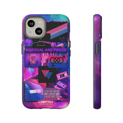 LGBTQWorldwide - ,,BISEXUAL" Doppelgehäuse Handyhülle Accessories, Glossy, iPhone Cases, Matte, Phone accessory, Phone Cases, Samsung Cases, Thermo, Valentine's Day Picks lgbtq Bekleidung Accessoires unisex Zubehör