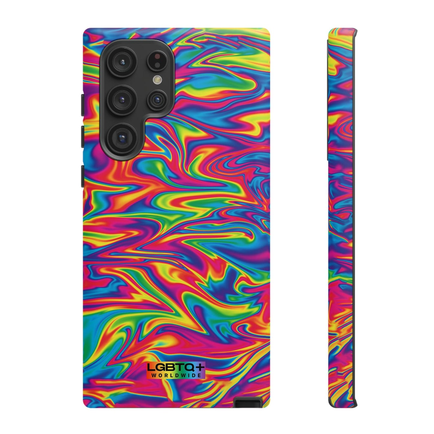 LGBTQWorldwide - ,,ABSTRACT" Doppelgehäuse Handyhülle Accessories, Glossy, iPhone Cases, Matte, Phone accessory, Phone Cases, Samsung Cases, Thermo, Valentine's Day Picks lgbtq Bekleidung Accessoires unisex Zubehör