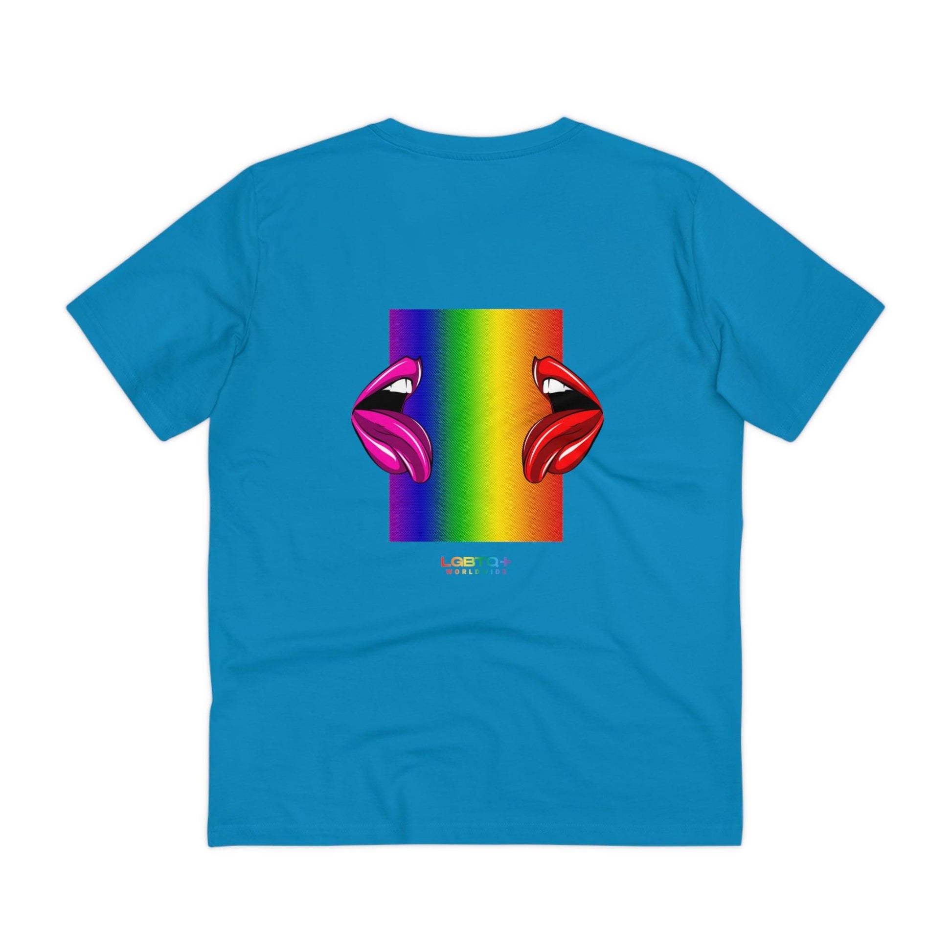 LGBTQWorldwide - ,,LIPPEN" Clothing, Cotton, Crew neck, DTG, Eco-friendly, Men's Clothing, Organic, Recycled, Regular fit, Sustainable, T-shirts, Unisex, Valentine's Day Picks, Vegan, Women's Clothing lgbtq Bekleidung Accessoires unisex Zubehör