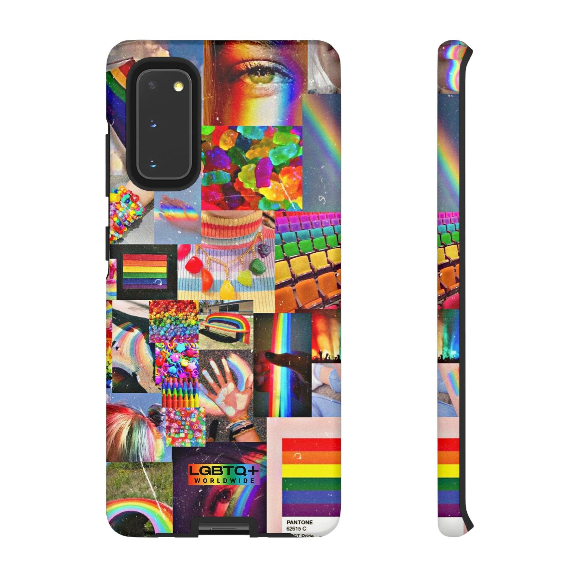 LGBTQWorldwide - ,,FARBEN" Doppelgehäuse Handyhülle Accessories, Glossy, iPhone Cases, Matte, Phone accessory, Phone Cases, Samsung Cases, Thermo, Valentine's Day Picks lgbtq Bekleidung Accessoires unisex Zubehör