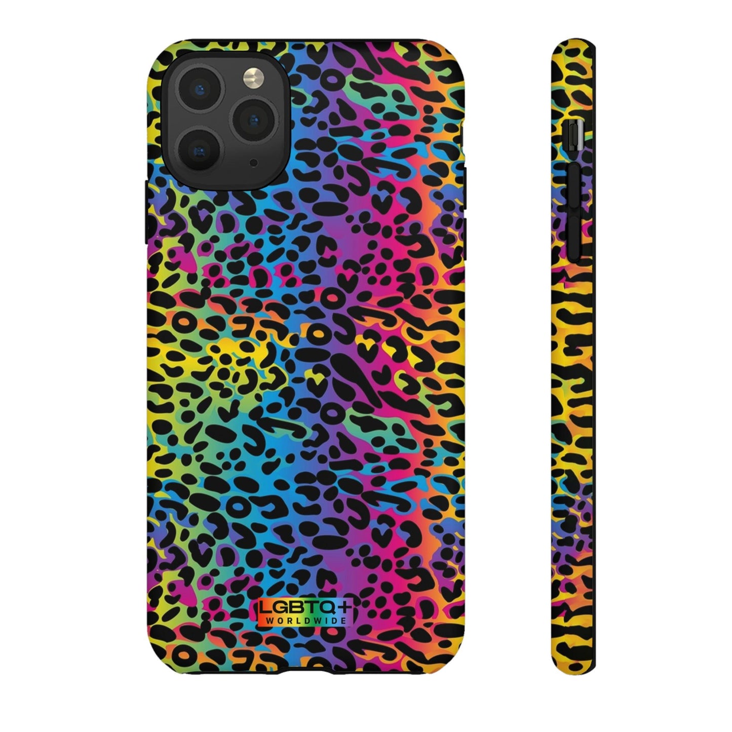 LGBTQWorldwide - ,,LEOPARD" Doppelgehäuse Handyhülle Accessories, Glossy, iPhone Cases, Matte, Phone accessory, Phone Cases, Samsung Cases, Thermo, Valentine's Day Picks lgbtq Bekleidung Accessoires unisex Zubehör