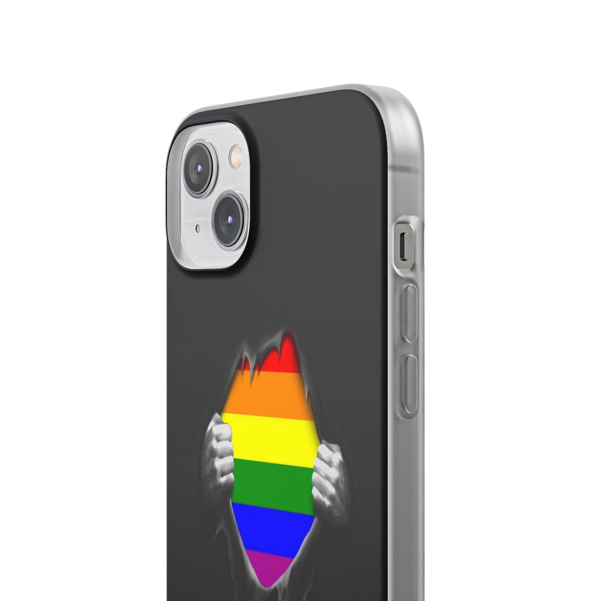 LGBTQWorldwide - ,,SCHWARZES LOCH" Flexible Handyhülle Accessories, Case, iPhone, iPhone Cases, Phone accessory, Phone Cases, Samsung Cases, silikon, Valentine's Day promotion lgbtq Bekleidung Accessoires unisex Zubehör