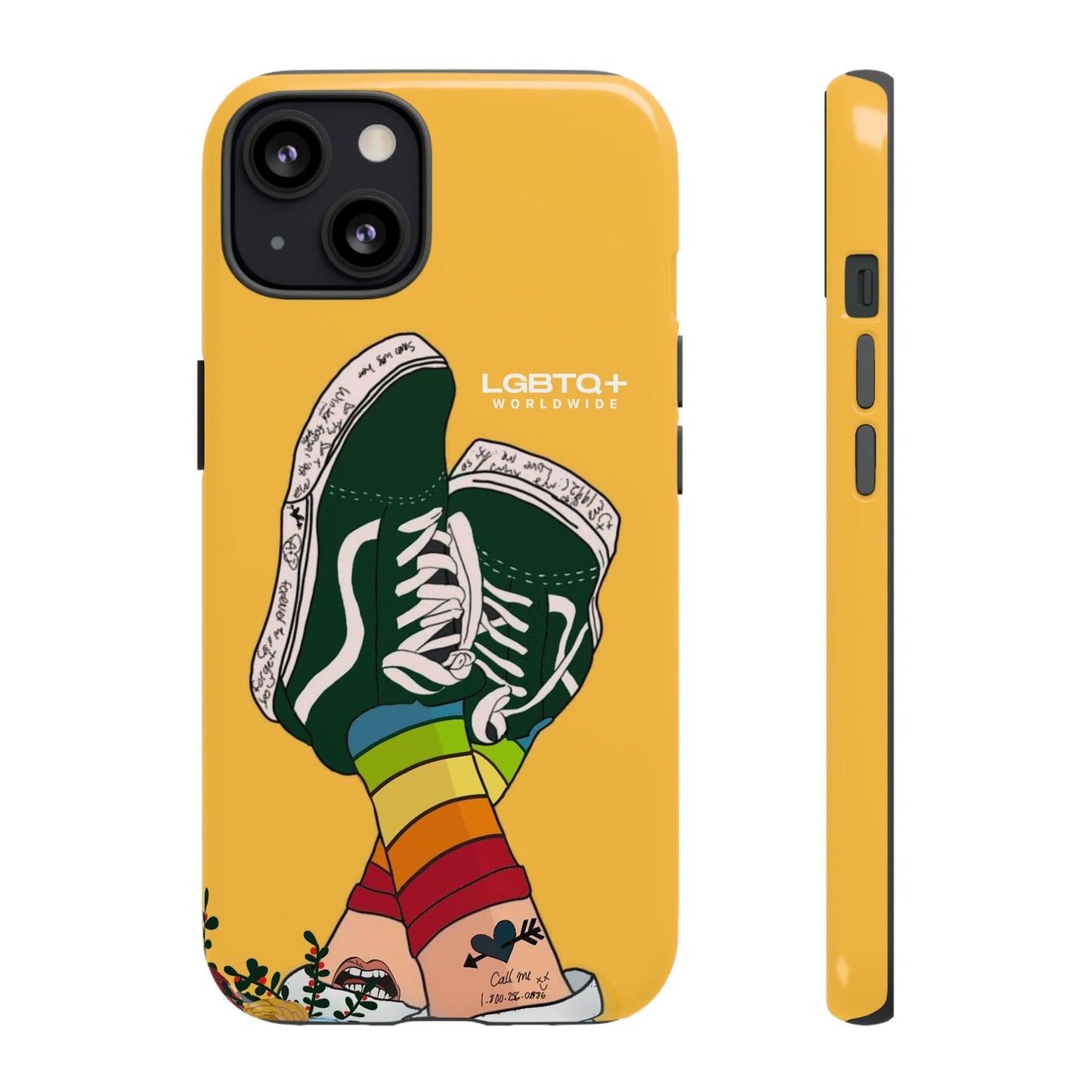 LGBTQWorldwide - ,,RELAX" Doppelgehäuse Handyhülle Accessories, Glossy, iPhone Cases, Matte, Phone accessory, Phone Cases, Samsung Cases, Thermo, Valentine's Day Picks lgbtq Bekleidung Accessoires unisex Zubehör