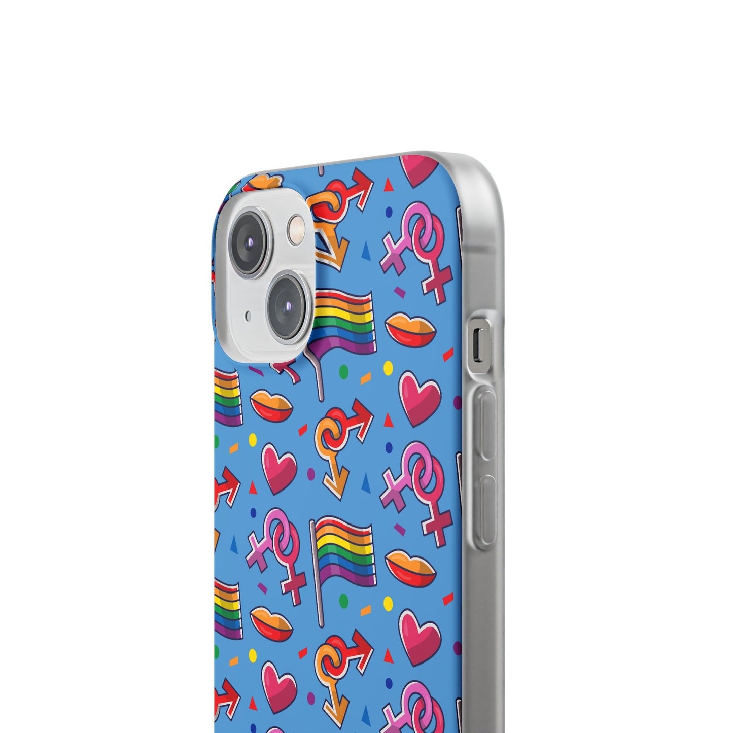 LGBTQWorldwide - ,,FLAGGEN" Flexible Handyhülle Accessories, Case, iPhone, iPhone Cases, Phone accessory, Phone Cases, Samsung Cases, silikon, Valentine's Day promotion lgbtq Bekleidung Accessoires unisex Zubehör