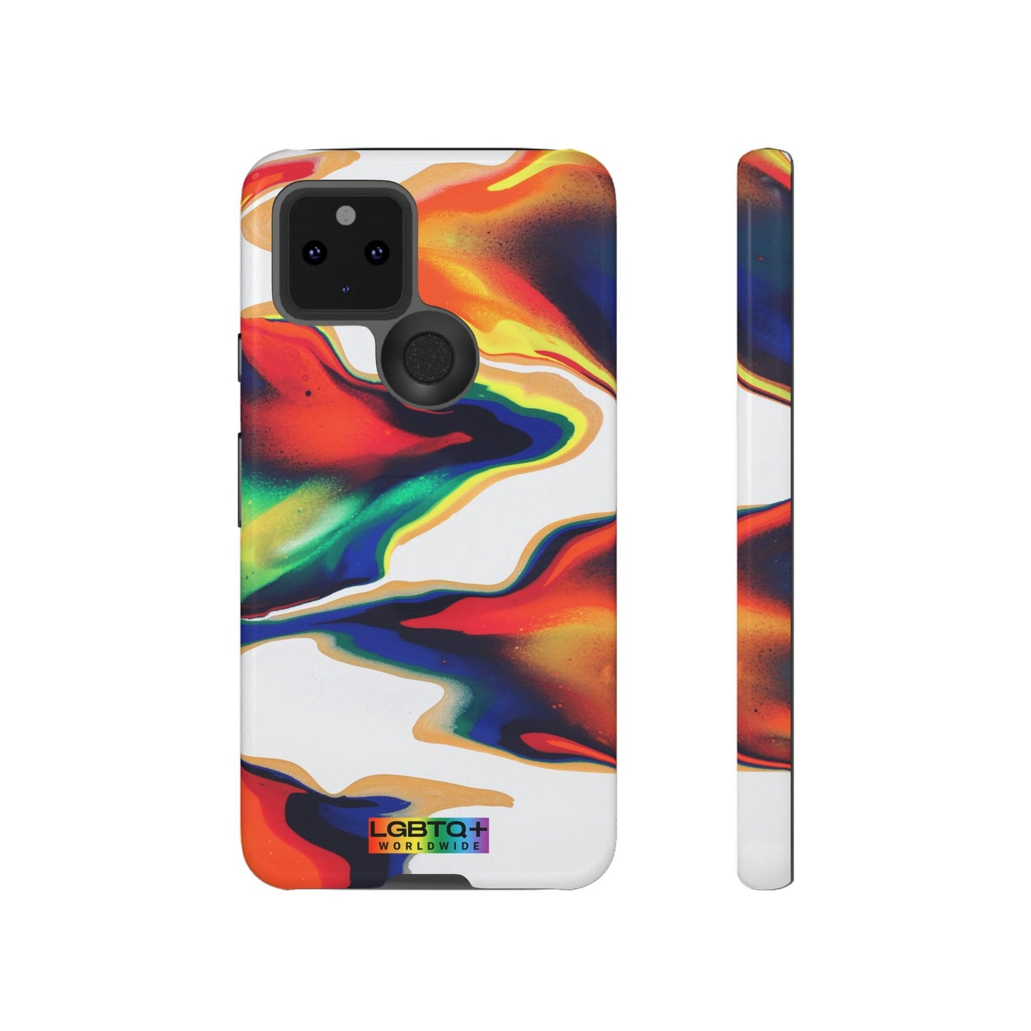 LGBTQWorldwide - ,,EINZIGARTIG" Doppelgehäuse Handyhülle Accessories, Glossy, iPhone Cases, Matte, Phone accessory, Phone Cases, Samsung Cases, Thermo, Valentine's Day Picks lgbtq Bekleidung Accessoires unisex Zubehör